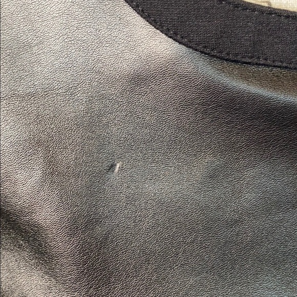 Laundry Shelli Segal faux leather cut out sheath - Picture 3 of 8